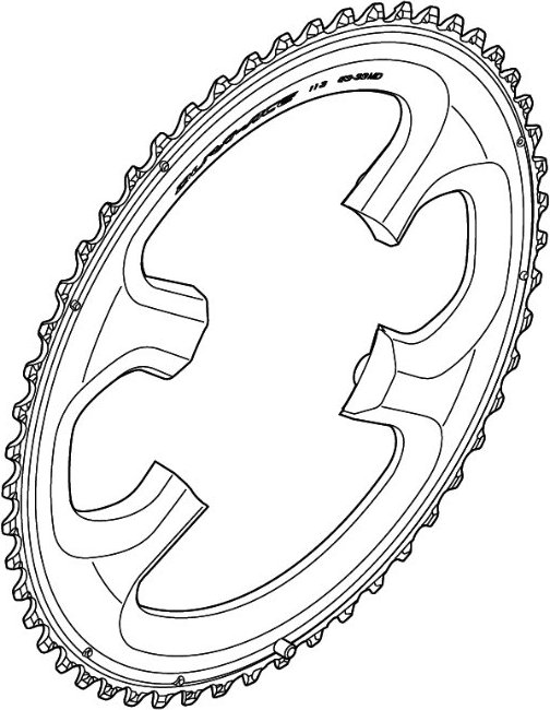 Chainring 54T for FC-9000