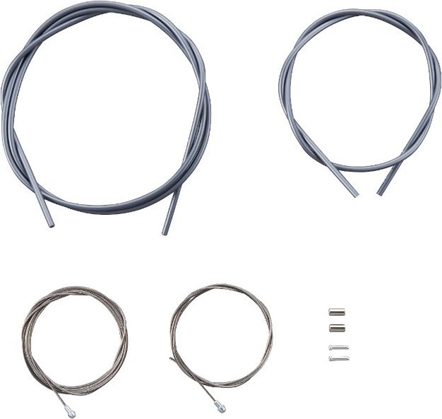 ROAD BRAKE CABLE SET (SIL-TEC COATING) Gray