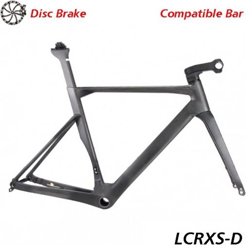 New Road Disc Brake Frame With Integrated Carbon Stem