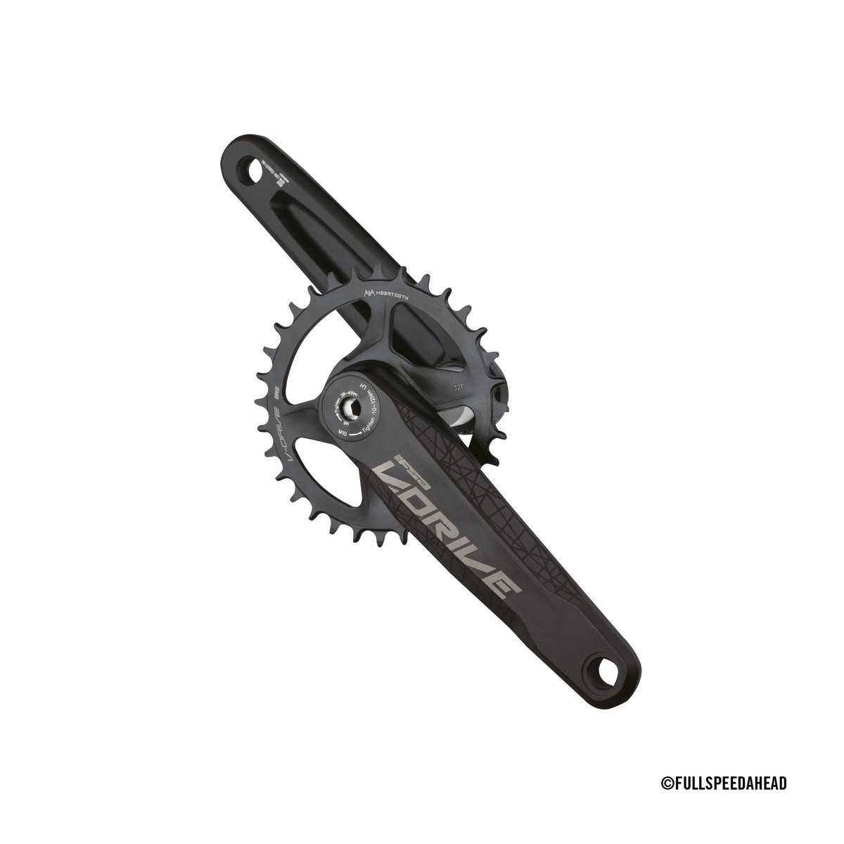 V-DRIVE modular crankset 1X