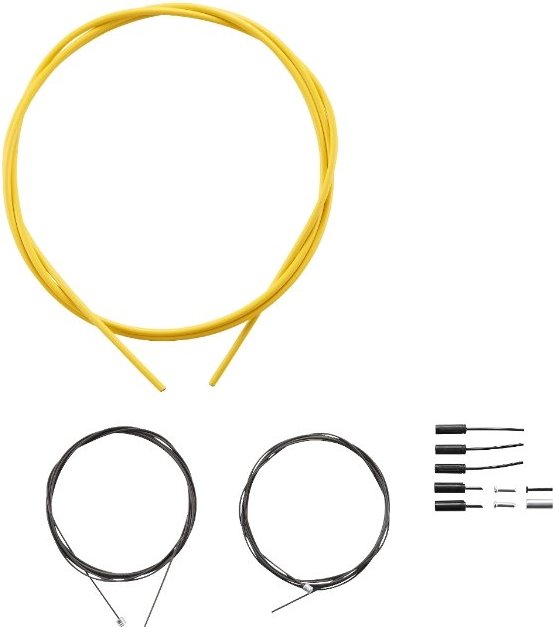 ROAD SHIFTING CABLE SET (POLYMER COATING) Yellow