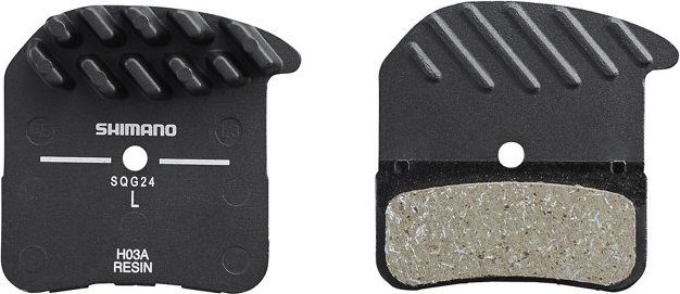 DISC BRAKE PAD BP-H03A-RF RESIN WITH FIN