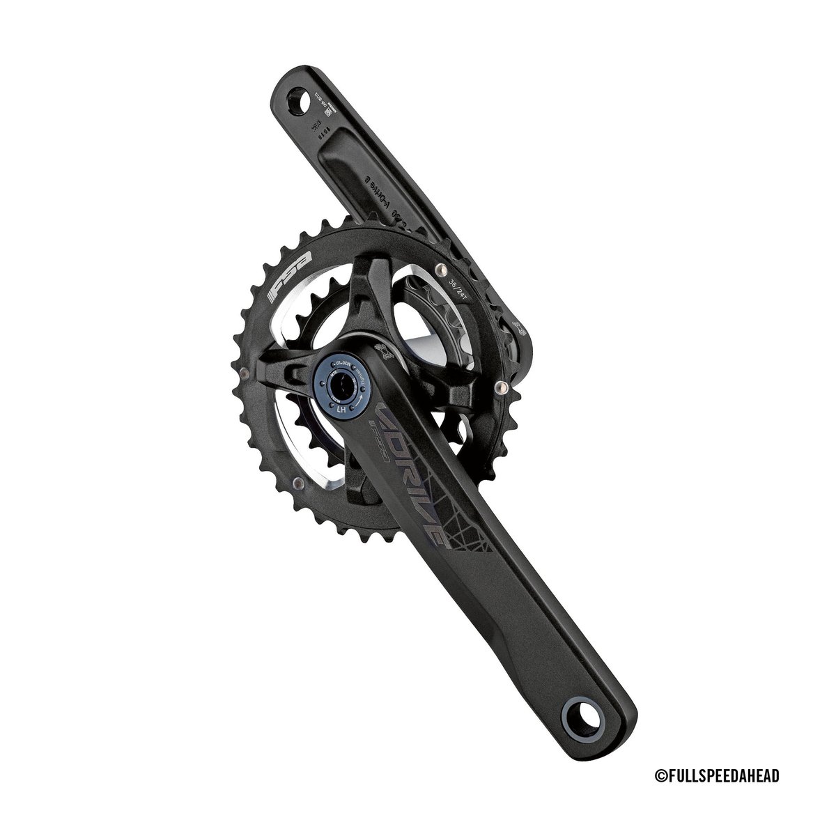 V-DRIVE modular crankset 2X