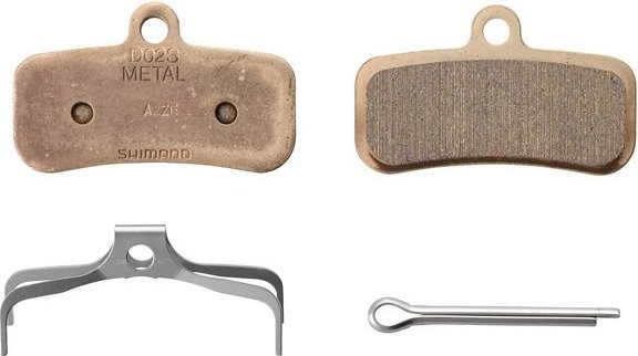 DISC BRAKE PAD BP-D02S-MX METAL WITHOUT FIN