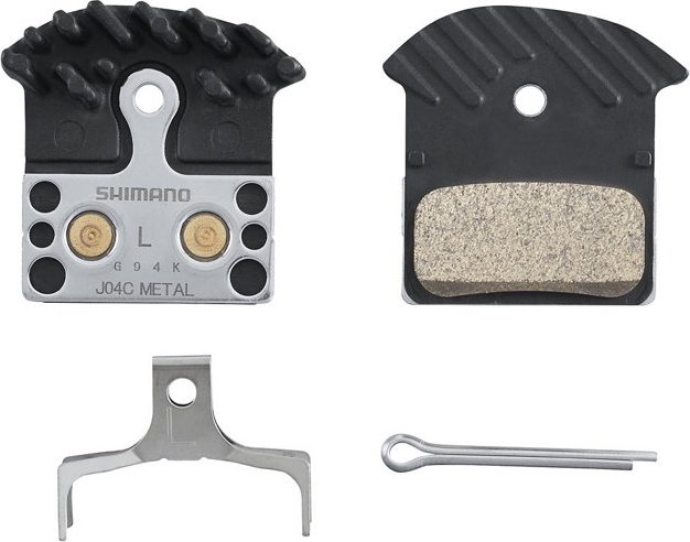 DISC BRAKE PAD BP-J04C-MF METAL WITH FIN