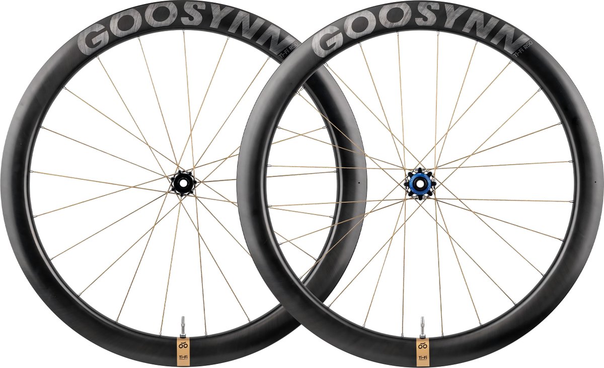 Ti-Fi Titanium Fiber Spoke R50 PRO Wheelset