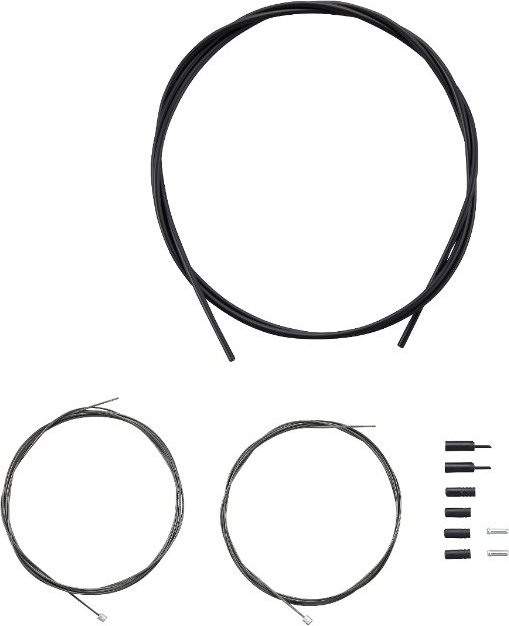 ROAD SHIFTING CABLE SET (OPTISLICK) Black