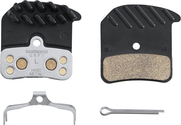 DISC BRAKE PAD BP-H03C-MF METAL WITH FIN