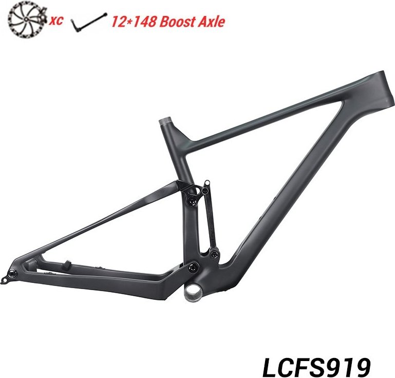 XC Full Suspension Frame 29er Cross Country MTB Frame