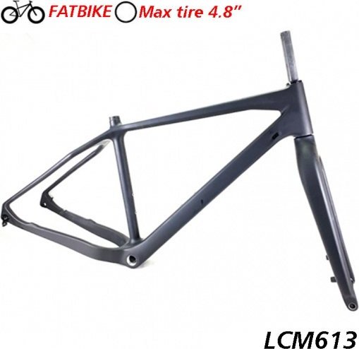 Full Carbon 26 Fatbike Frameset With Carbon Fork