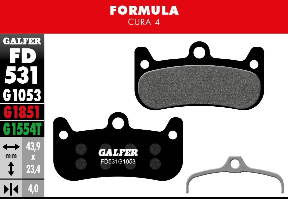Formula Disc Brake Pads (FD531)