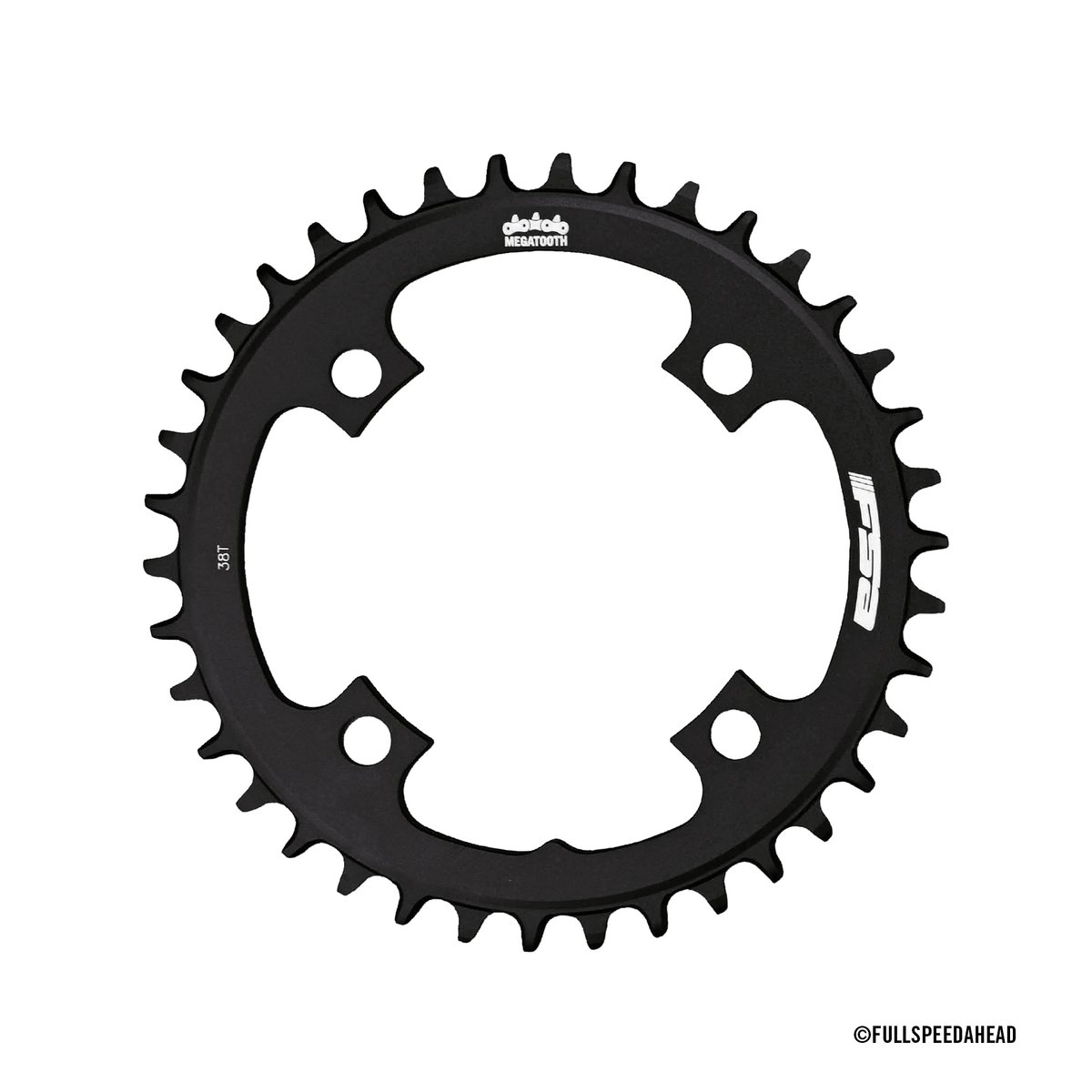 Alloy megatooth chainring 1x