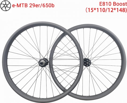 E-Mountain Bike Carbon Wheels E810 Carbon Wheels For E-MTB