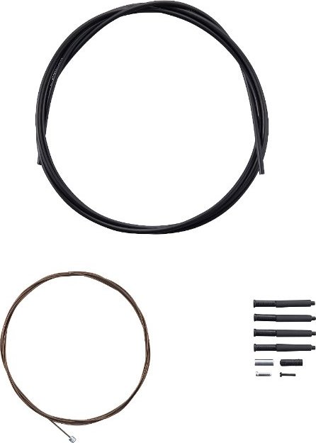 MTB SHIFTING CABLE SET (POLYMER COATING, REAR DERAILLEUR)