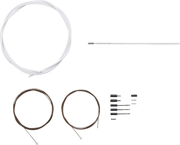 ROAD SHIFTING CABLE SET (POLYMER COATING, OT-RS900) White