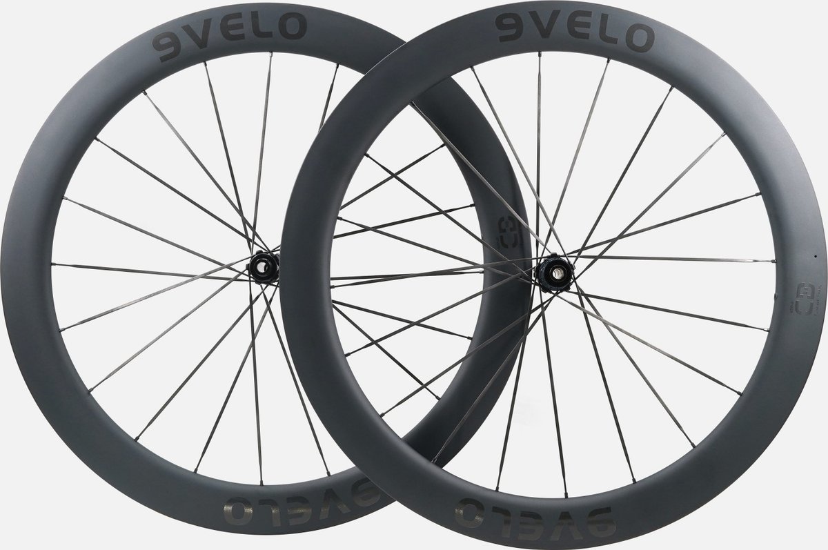 2024 CD58 2.0 Road Disc Brake Carbon Spoke Wheelset