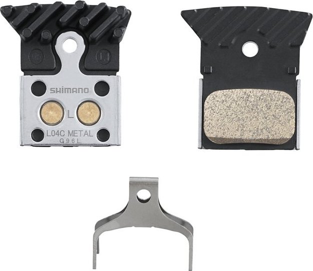 DISC BRAKE PAD BP-L04C-MF METAL WITH FIN