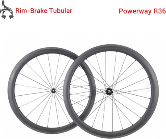 700c Full Carbon Tubular Wheels With Powerway Hubs