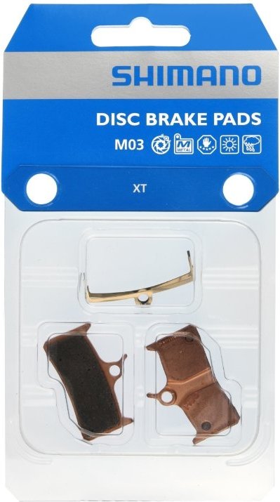 DISC BRAKE PAD BP-M03-MX METAL WITHOUT FIN