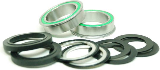 BB86 to 30MM Flanged, Dual Row PressFit 86/92 ABEC-3 Bottom Bracket