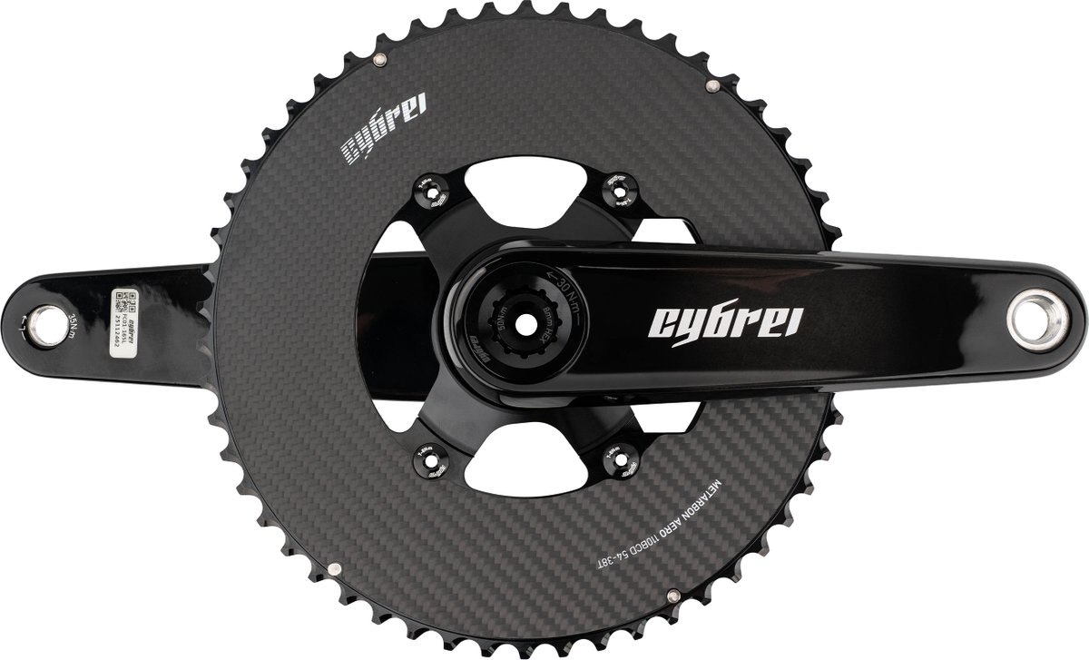 Carbon Crankset – Alloy or Carbon Spider w/ EVO or METARBON Chainrings (DUB Spindle)
