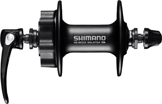 FRONT HUB FOR 6-BOLT DISC BRAKE 100 MM QUICK RELEASE (HB-M525A)