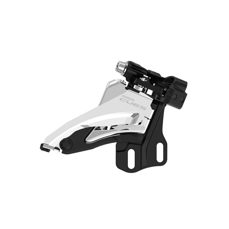 CUES SIDE SWING FRONT DERAILLEUR (E-TYPE WITHOUT BOTTOM BRACKET PLATE MOUNT) 2X10/9s