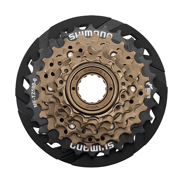 TOURNEY TZ MULTIPLE FREEWHEEL 3X6s