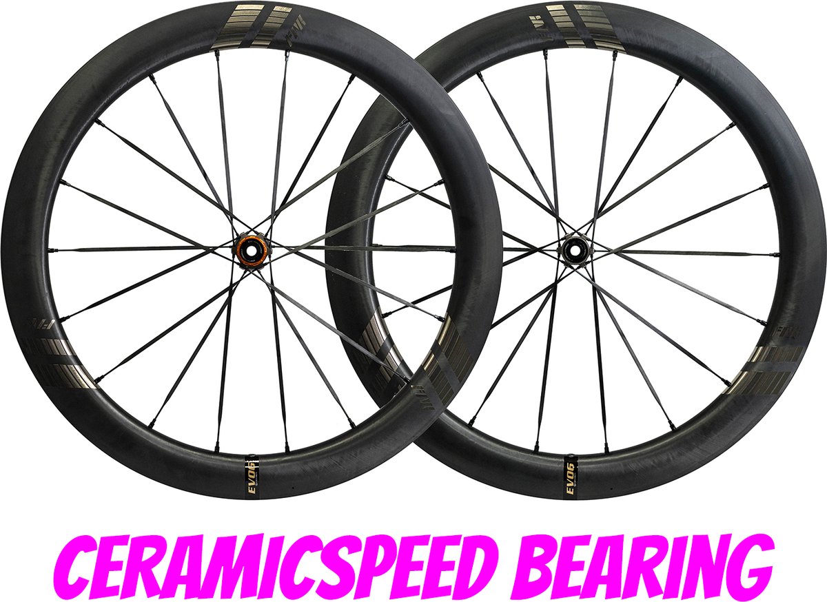 2025 New EVO S Series Wheelset-CERAMICSPEED Bearing