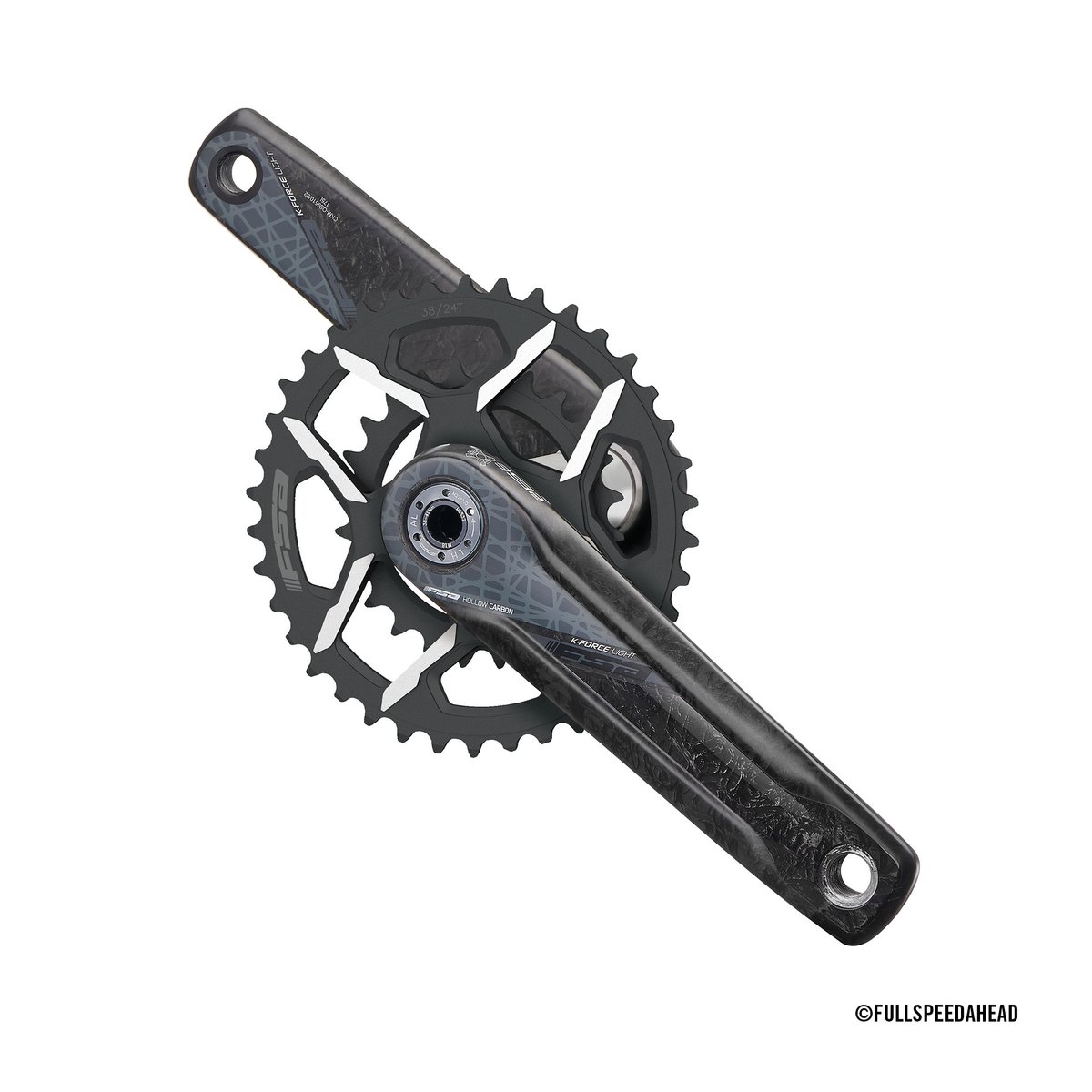 K-FORCE BB392EVO modular crankset 2X