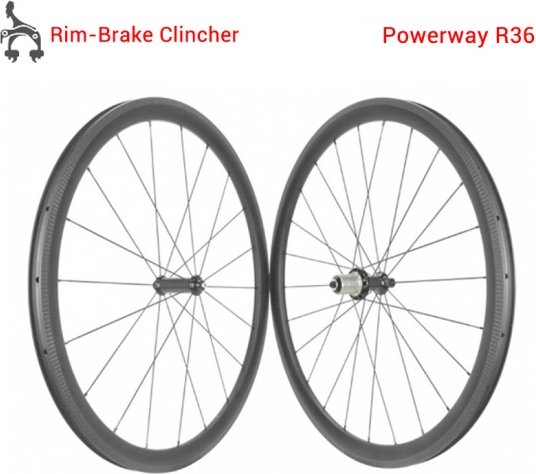 700c Full Carbon Road Wheels With Powerway Hubs