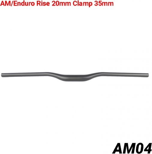 Carbon MTB AM Enduro Riser Handlebar