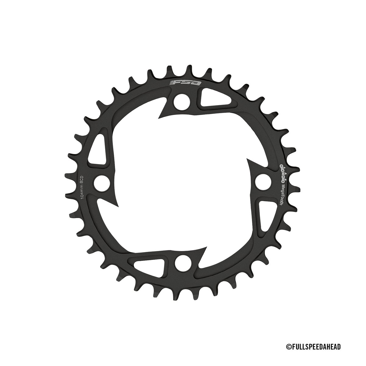alloy Magatooth Chainring 1x