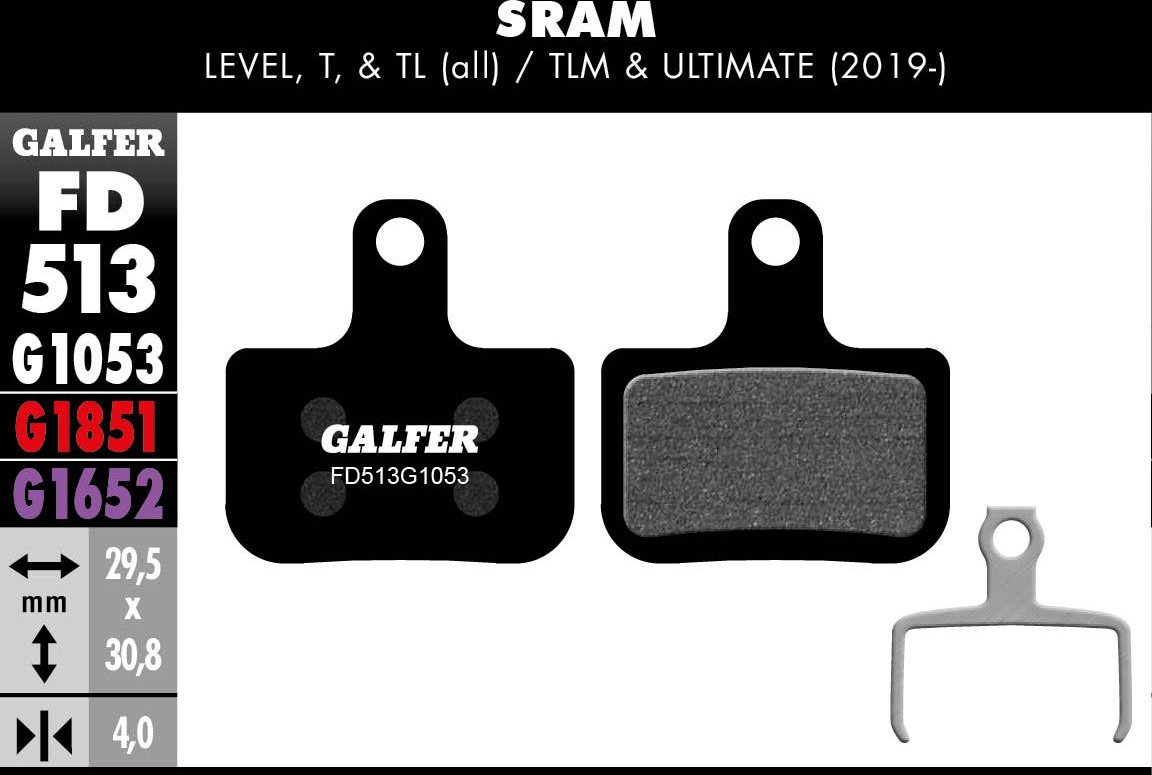 SRAM Disc Brake Pads (FD513)