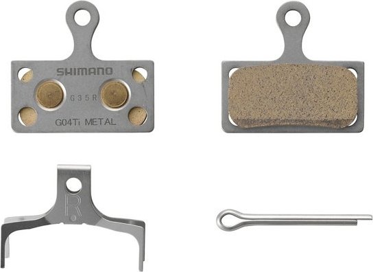 DISC BRAKE PAD BP-G04TI-MX METAL WITHOUT FIN