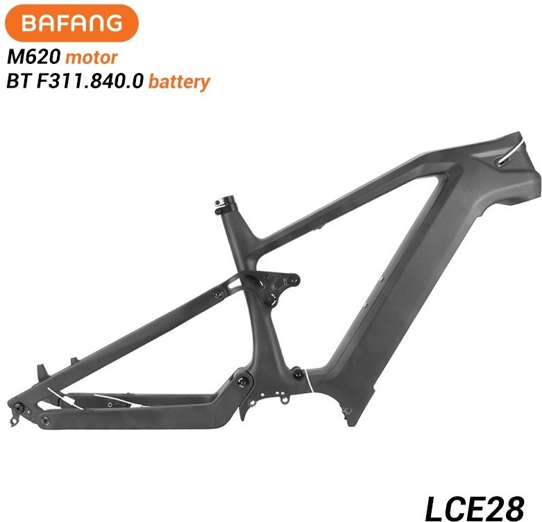 New 29er Full Suspension Electric Mountain Bike Frame