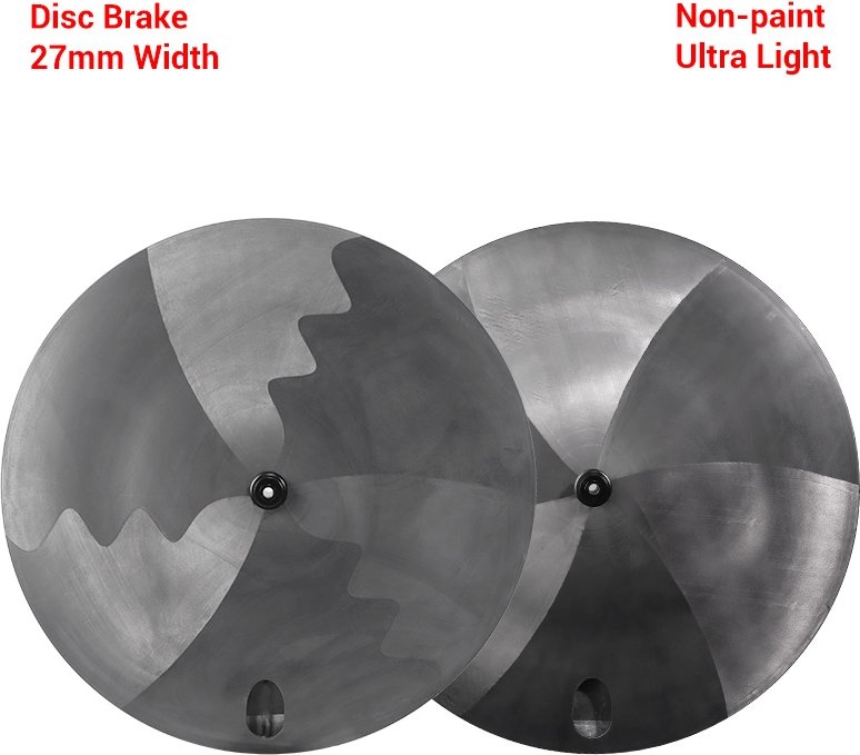 Full Disc Wheel Ultra Light 27mm Wide Aero 700C Rear Disc Wheel