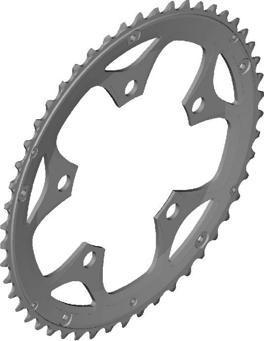 Chainring 50T for FC-R3000(with CG)
