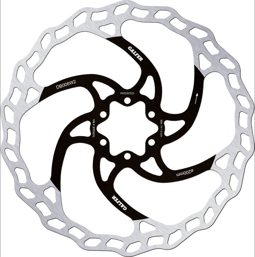 Wave Rotor 200mm 6-Bolt (DB006W2)