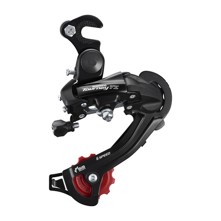 TOURNEY TZ MEDIUM CAGE REAR DERAILLEUR 6s
