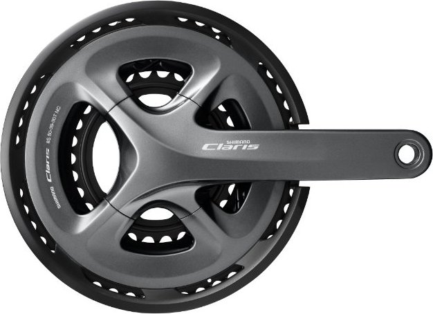 CLARIS CRANKSET WITH CHAIN GUARD 3X8s