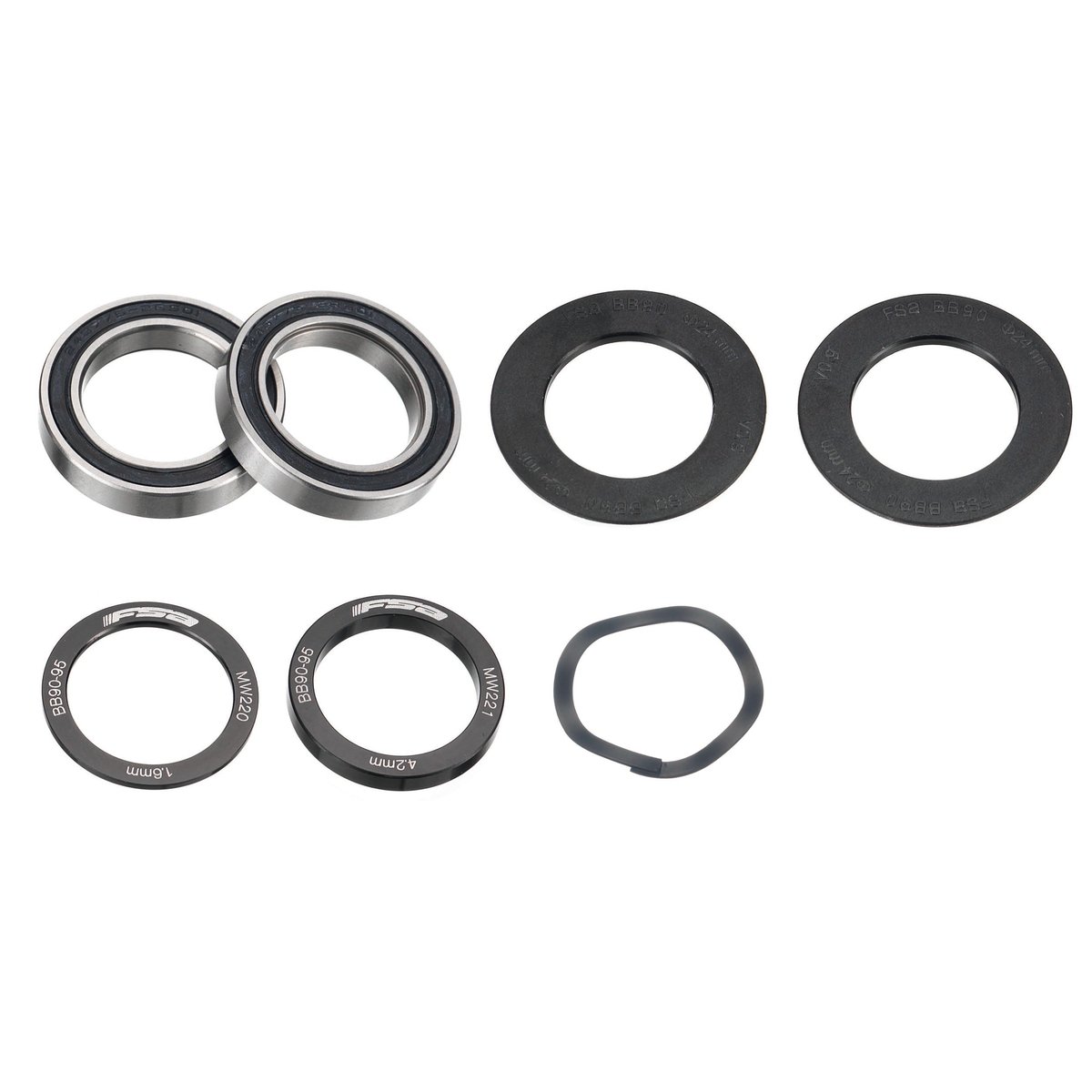 Bearing Kit BB90 TREK for FSA alloy M/Exo Cranks