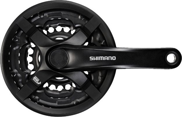 TOURNEY TY MTB CRANKSET 185.5 MM Q-FACTOR 3X8/7/6s