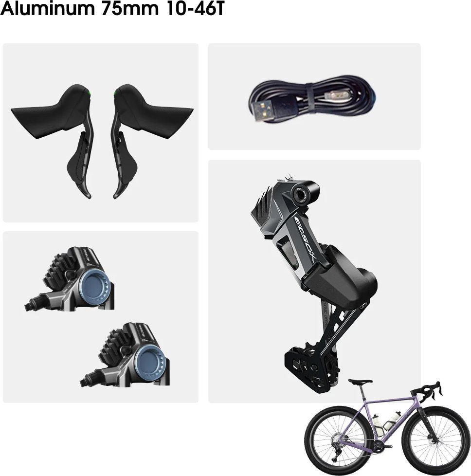 EDS GeX Electronic Groupset