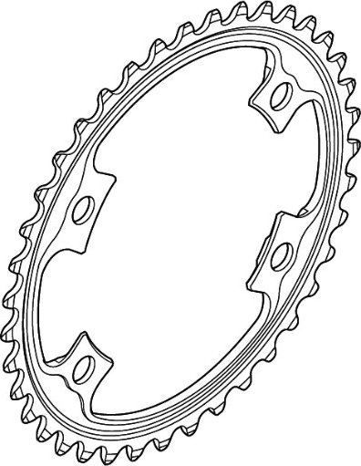 Chainring 34T for FC-9000