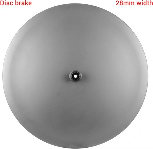 28mm Wide Super Aero Disc Brake Carbon Full Disc Wheel