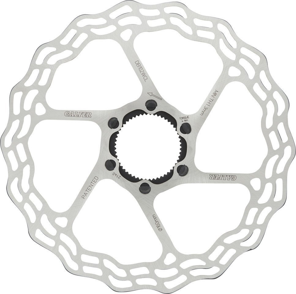 Wave Rotor 180mm Centerlock (DB103WCL)