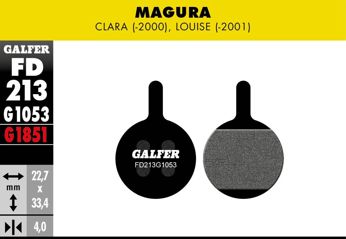 Magura Disc Brake Pads (Advanced) (FD213)