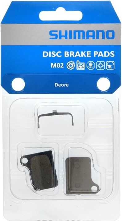 DISC BRAKE PAD BP-M02-RX RESIN WITHOUT FIN