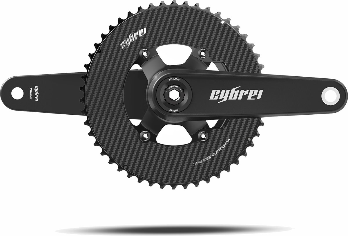 Carbon Crankset – Carbon Chainring w/ Alloy or Carbon Spider (DUB Spindle)